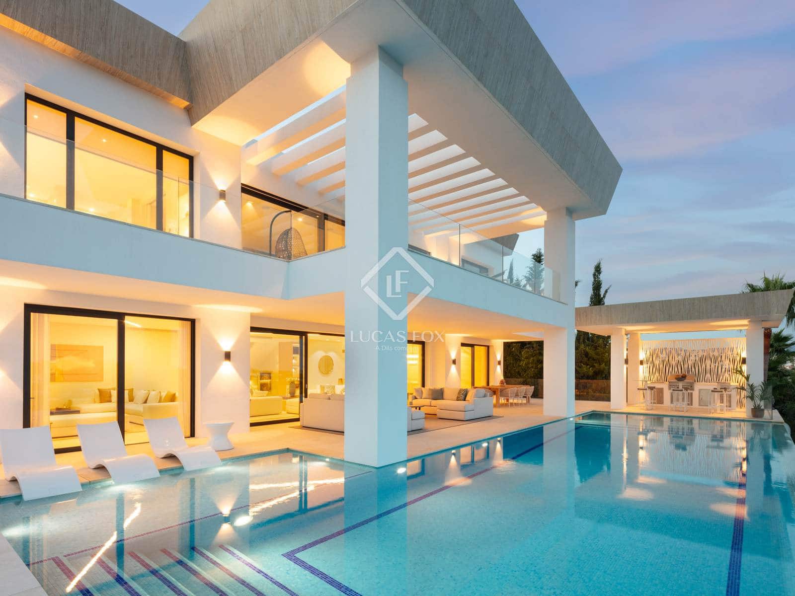 7 Zimmer Villa zu verkaufen in Benahavis mit Pool Garage - 6.950.000 € (Ref: 9205482)