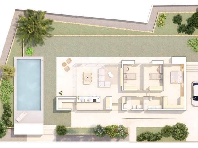 3 sypialnia Willa na sprzedaż w Dénia z basenem garażem - 1 100 000 € (Ref: 9207488)