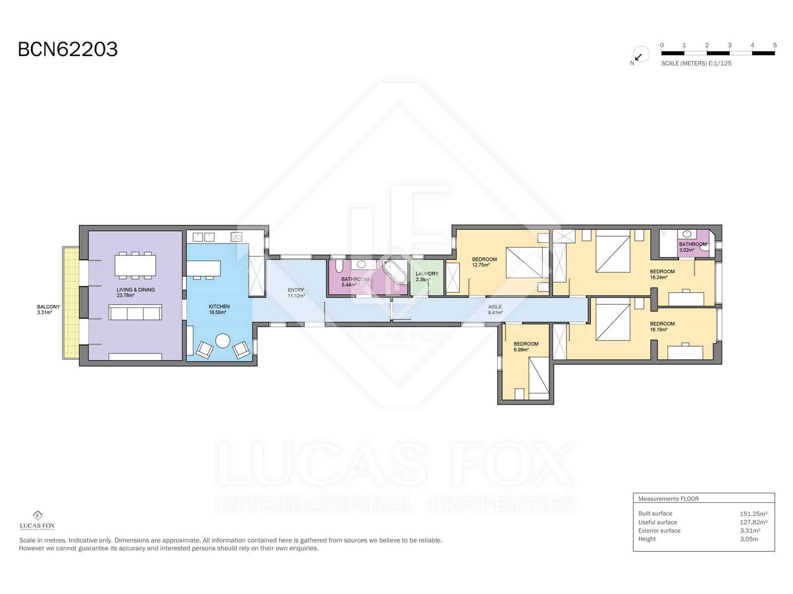 4 slaapkamer Appartement te koop in Barcelona stad - € 749.000 (Ref: 9207802)
