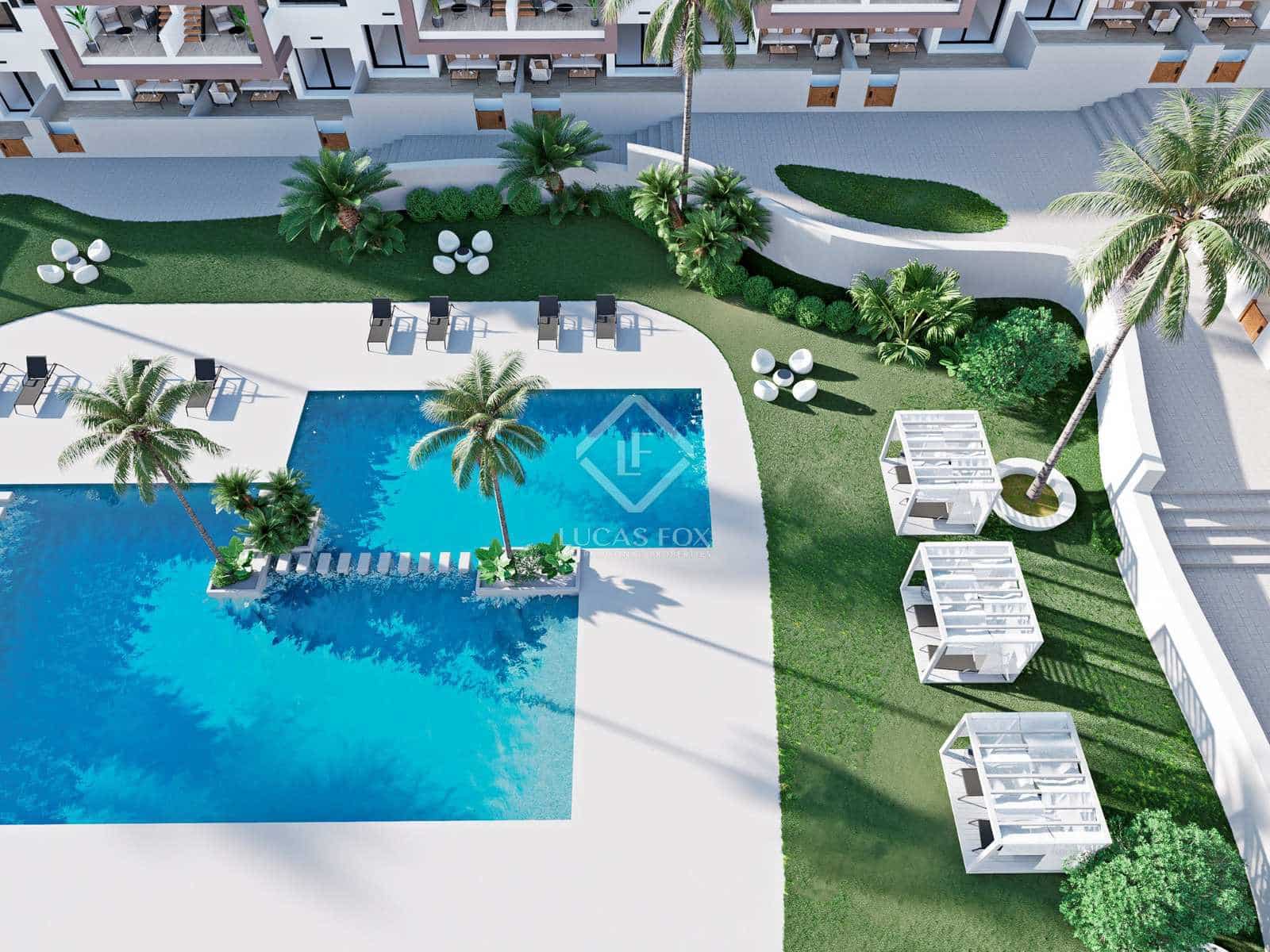 2 bedroom Villa for sale in Finestrat with pool garage - € 379,900 (Ref: 9216708)