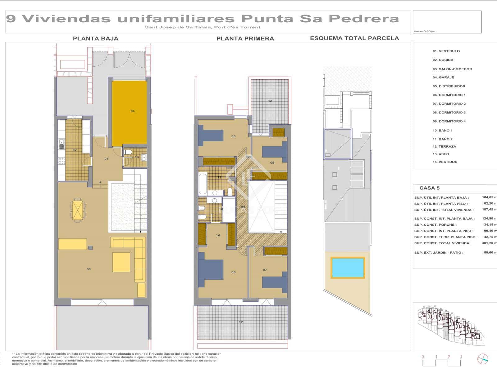 4 chambre Villa/Maison à vendre à San Jose / Sant Josep de Sa Talaia avec piscine garage - 1 200 000 € (Ref: 9227382)