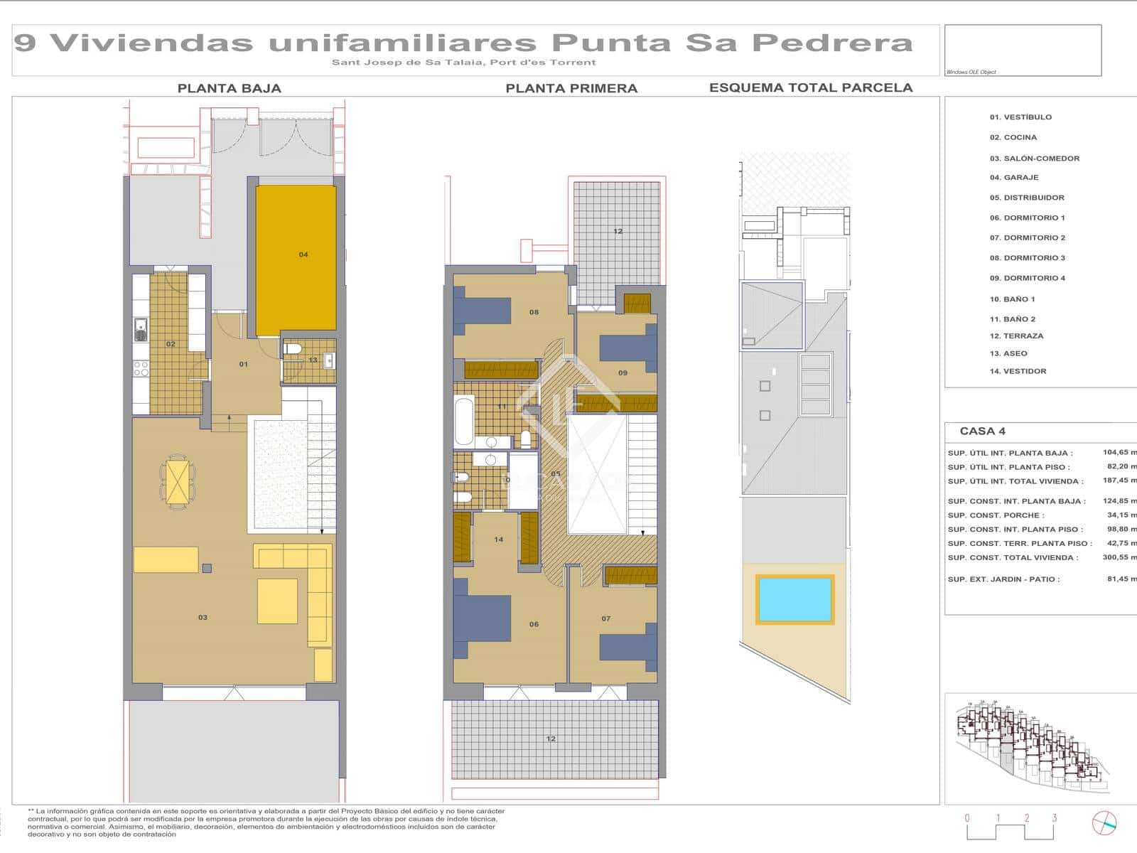 4 soveværelse Villa til salg i San Jose / Sant Josep de Sa Talaia med swimmingpool garage - € 1.190.000 (Ref: 9227383)