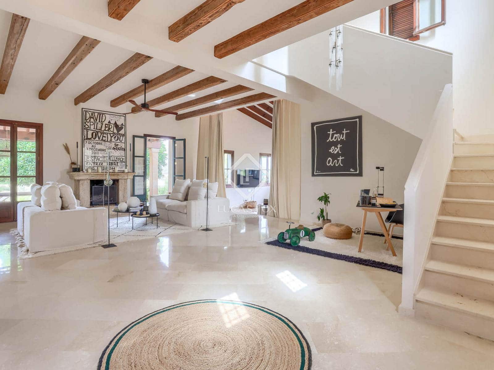 7 chambre Finca/Maison de Campagne à vendre à Montuiri avec piscine garage - 4 940 000 € (Ref: 9237840)