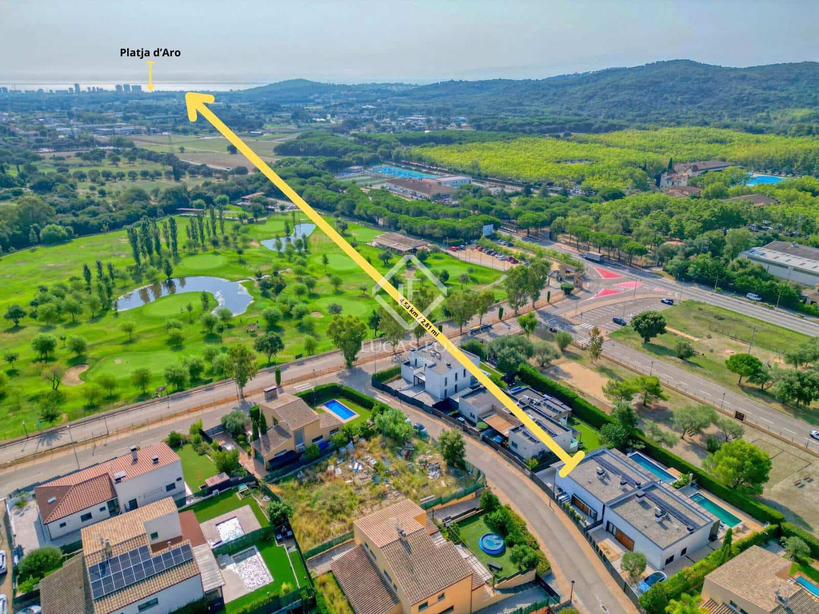 3 soverom Villa til salgs i Santa Cristina d'Aro med svømmebasseng garasje - € 810 000 (Ref: 9240671)