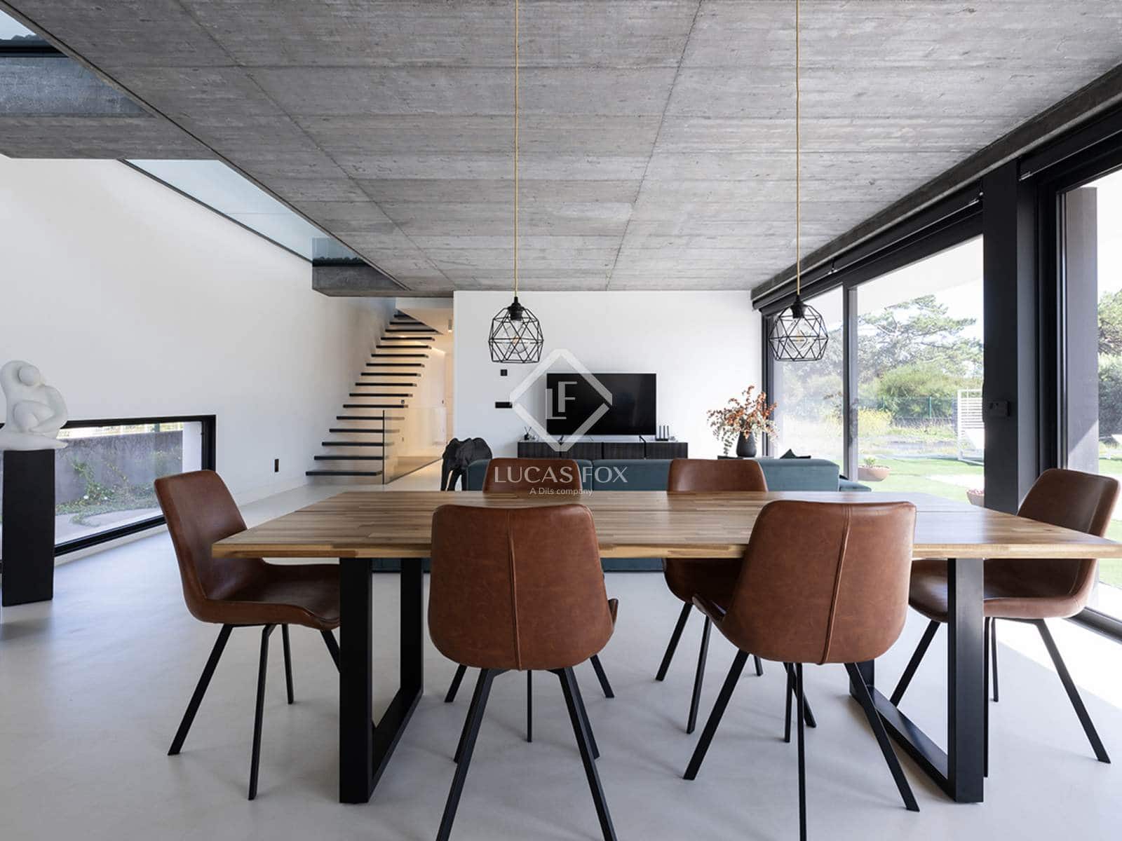 3 sypialnia Willa na sprzedaż w A Pobra do Caraminal z basenem garażem - 1 500 000 € (Ref: 9243520)