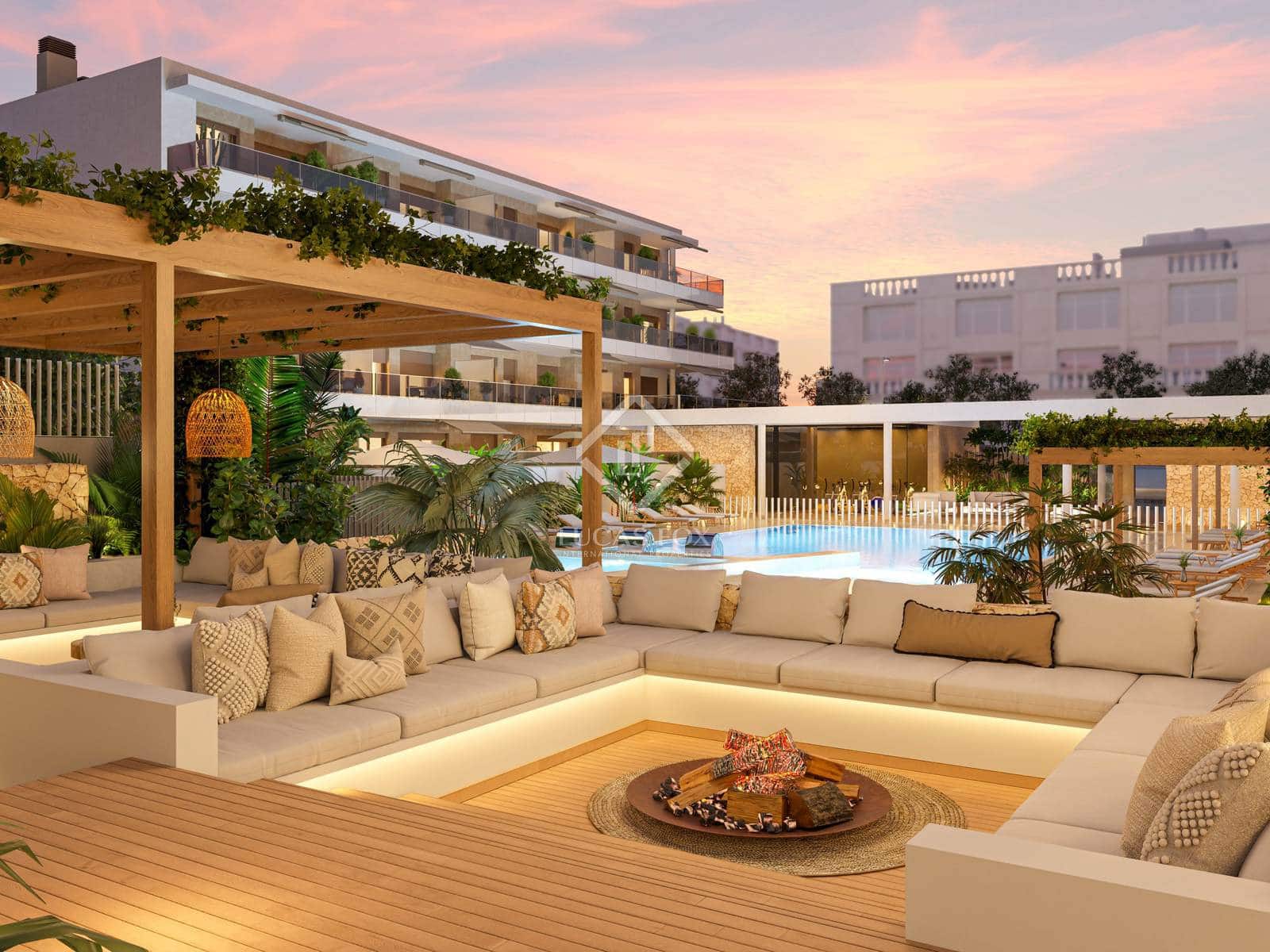 3 soverom Penthouse til salgs i Ibiza by med svømmebasseng garasje - € 819 400 (Ref: 9245673)