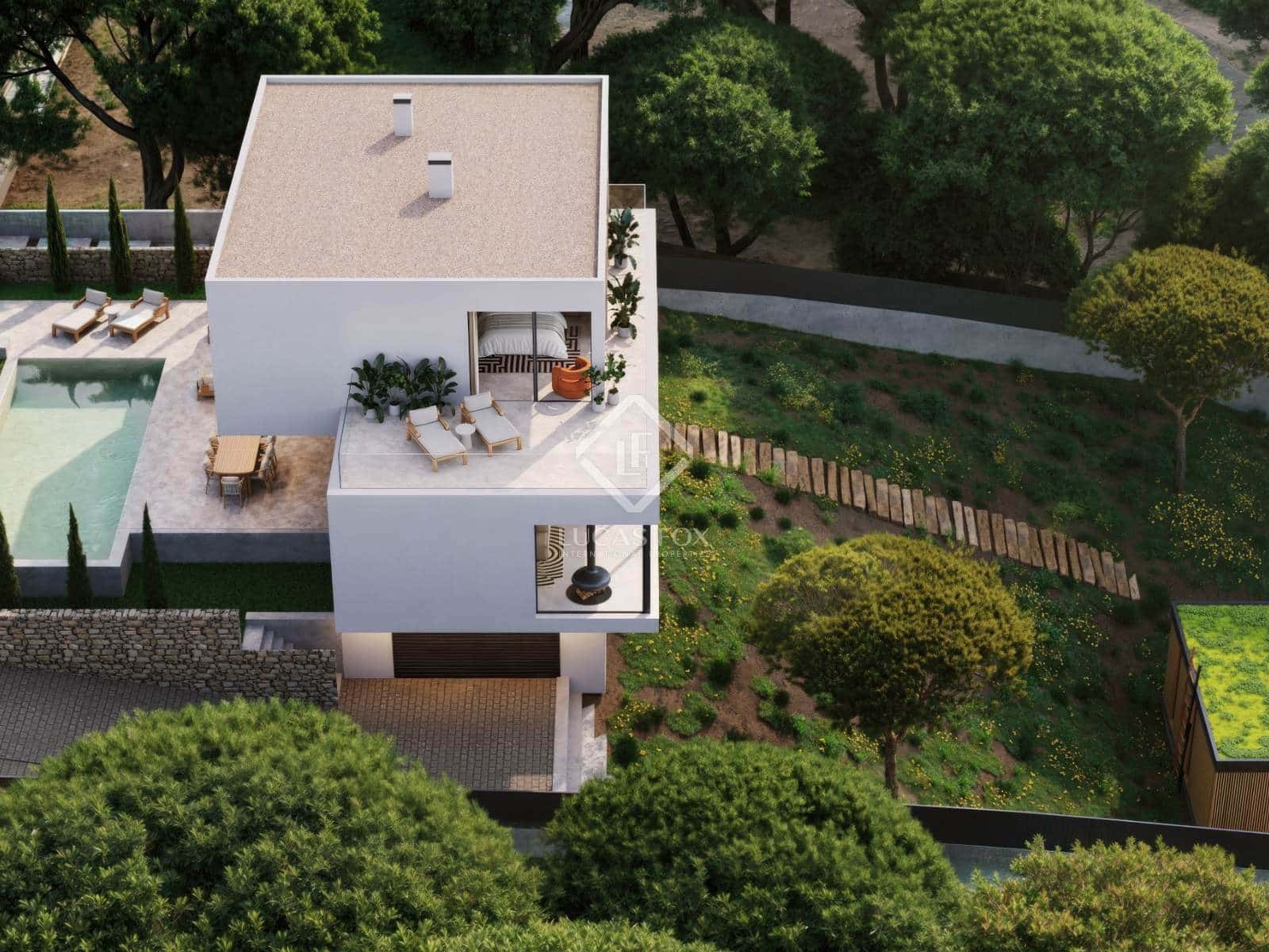 4 chambre Villa/Maison à vendre à Sant Andreu de Llavaneres avec piscine garage - 1 690 000 € (Ref: 9254466)