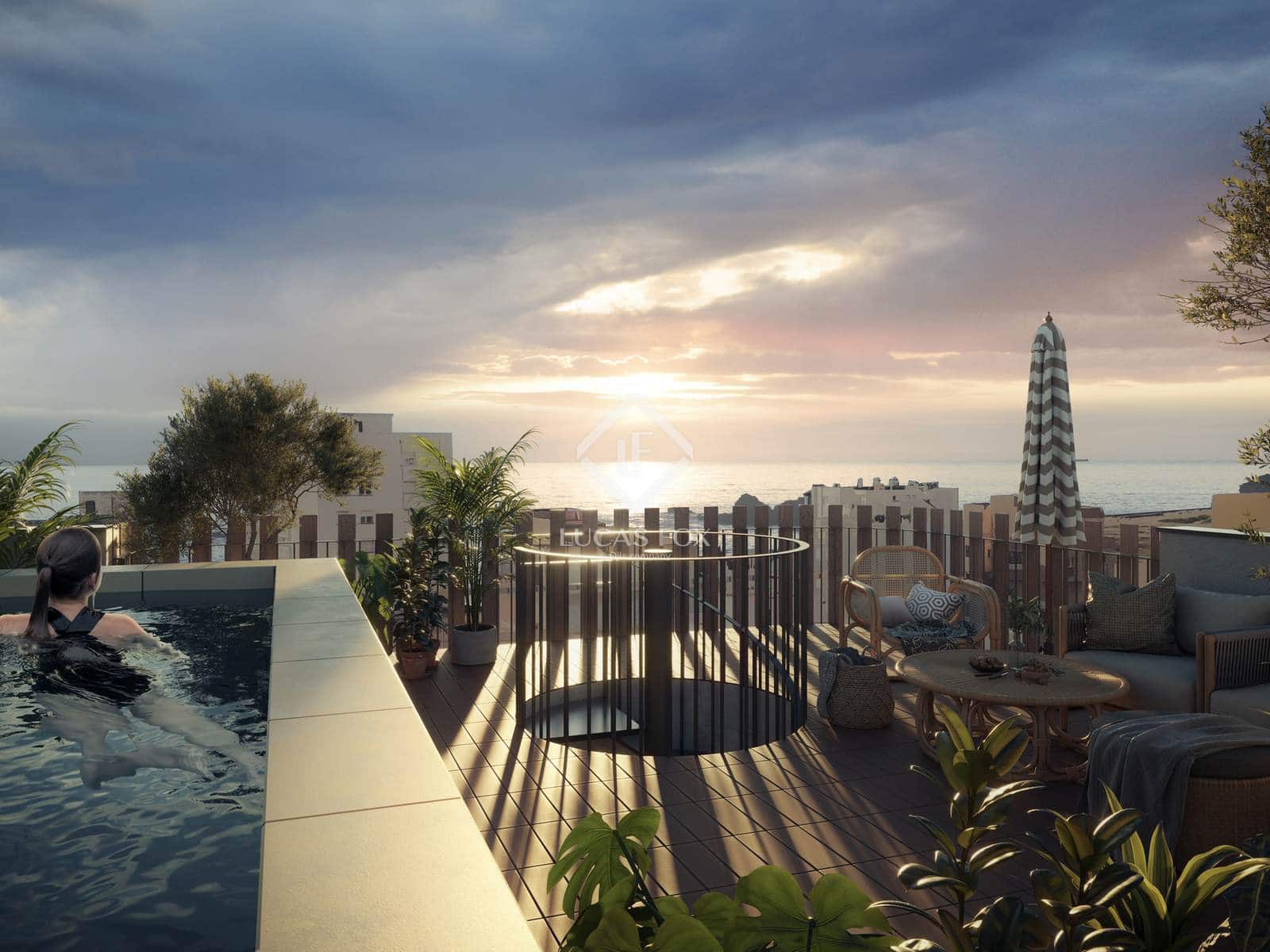 3 soveværelse Lejlighed til salg i Sant Antoni de Portmany med garage - € 695.000 (Ref: 9255476)