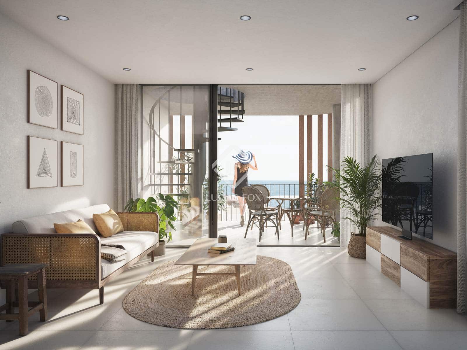 3 soveværelse Lejlighed til salg i Sant Antoni de Portmany med garage - € 695.000 (Ref: 9255476)