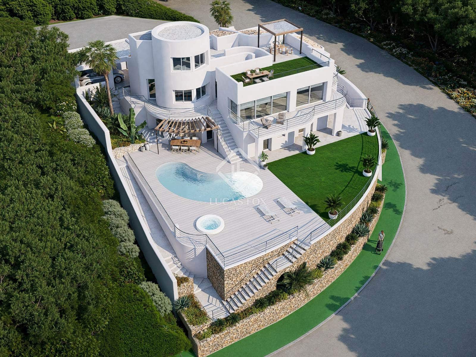 4 bedroom Villa for sale in Altea with pool garage - € 2,190,000 (Ref: 9256569)