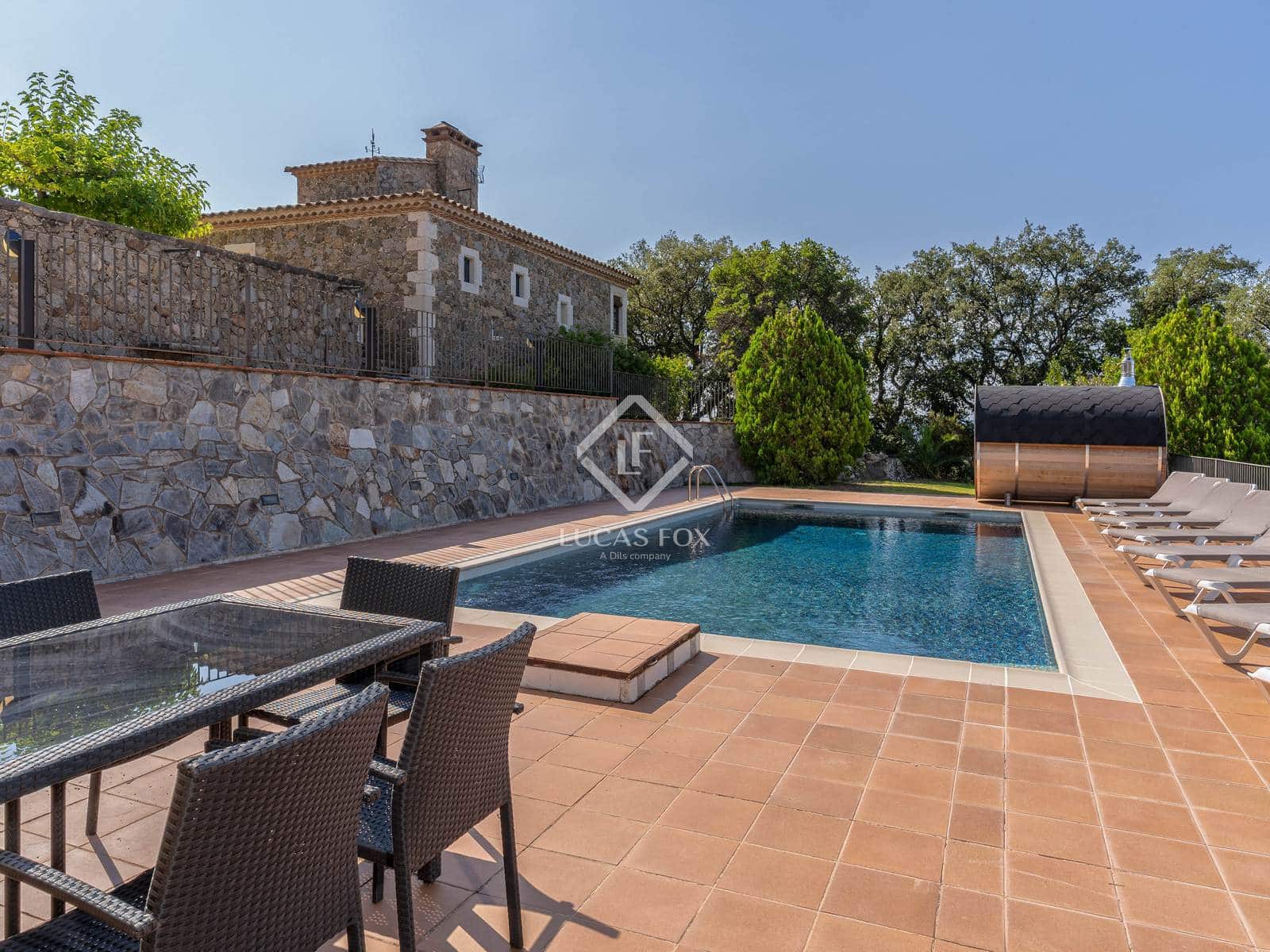 5 makuuhuone Huvila myytävänä paikassa Santa Cristina d'Aro mukana uima-altaan 
autotalli - 1 795 000 € (Ref: 9263302)