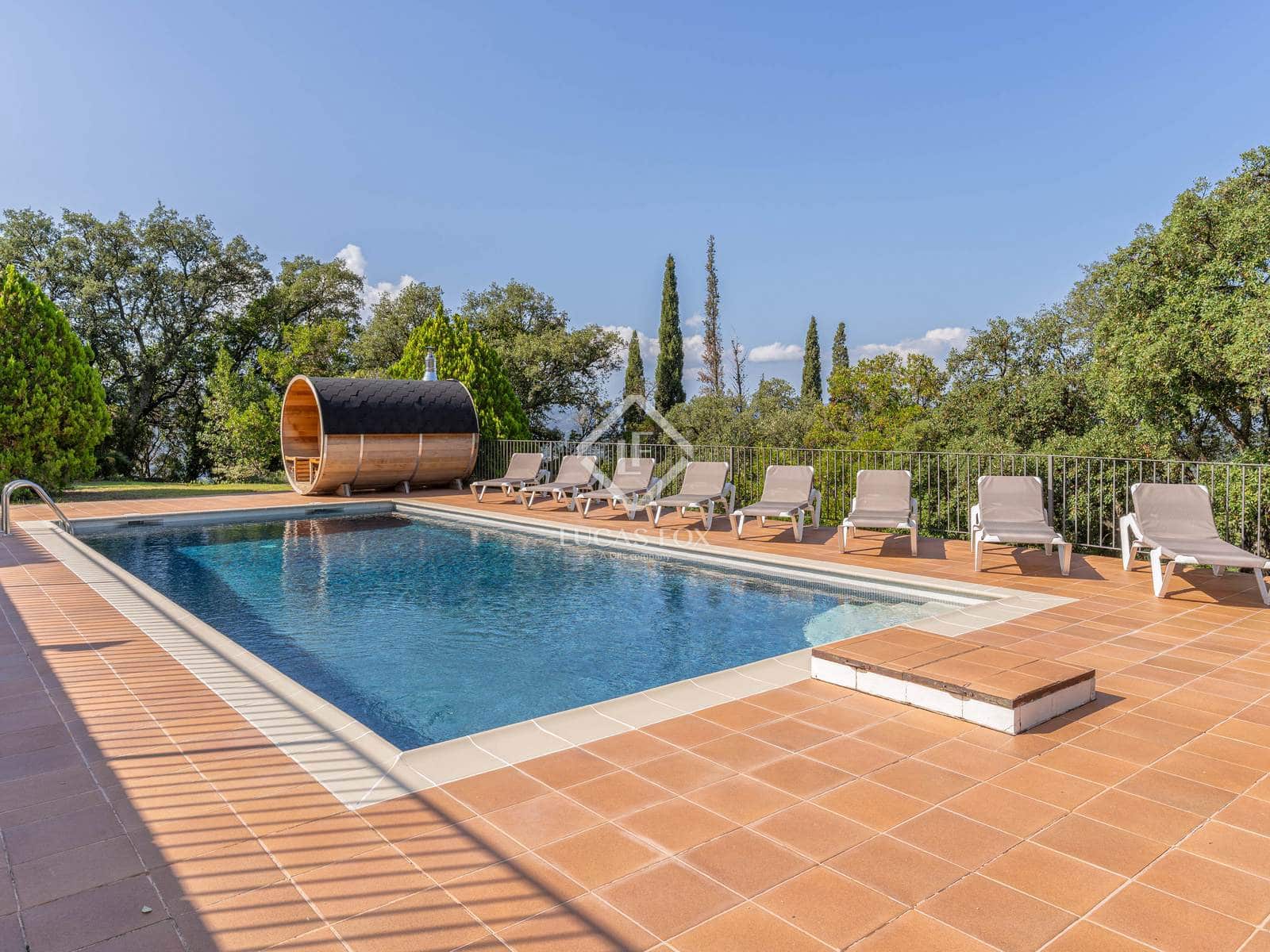 5 makuuhuone Huvila myytävänä paikassa Santa Cristina d'Aro mukana uima-altaan 
autotalli - 1 795 000 € (Ref: 9263302)