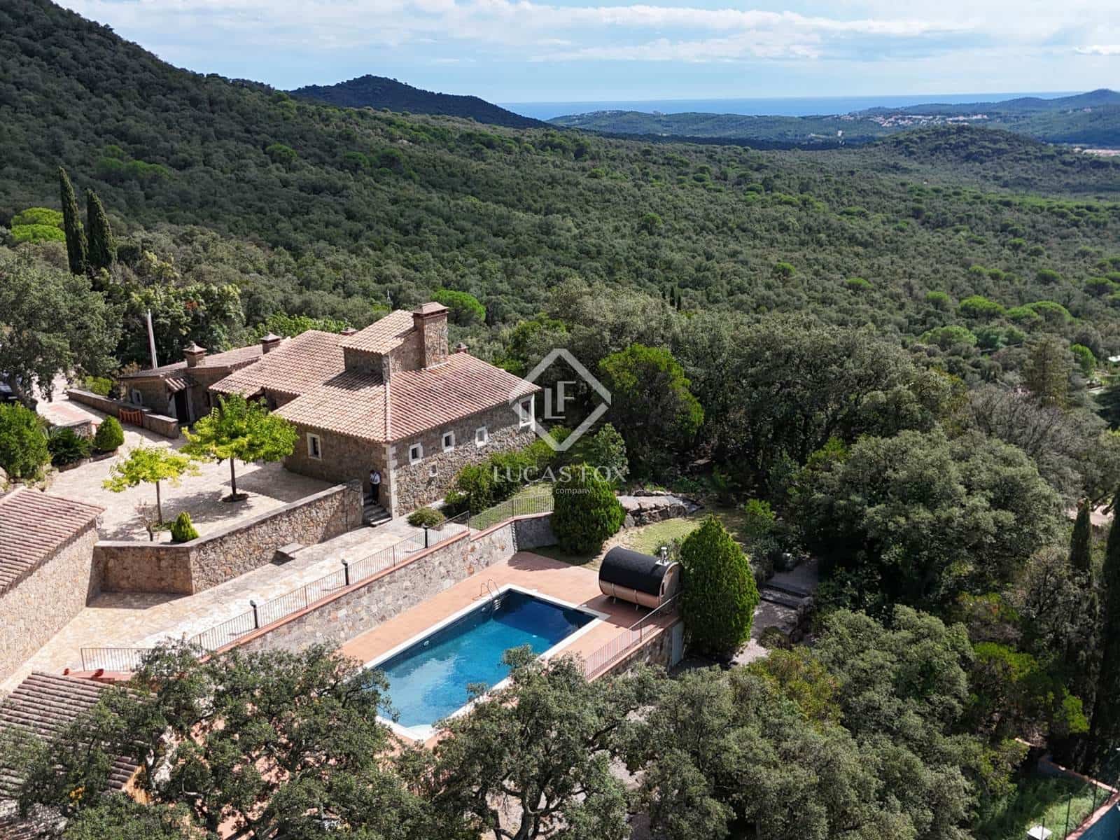 5 makuuhuone Huvila myytävänä paikassa Santa Cristina d'Aro mukana uima-altaan 
autotalli - 1 795 000 € (Ref: 9263302)