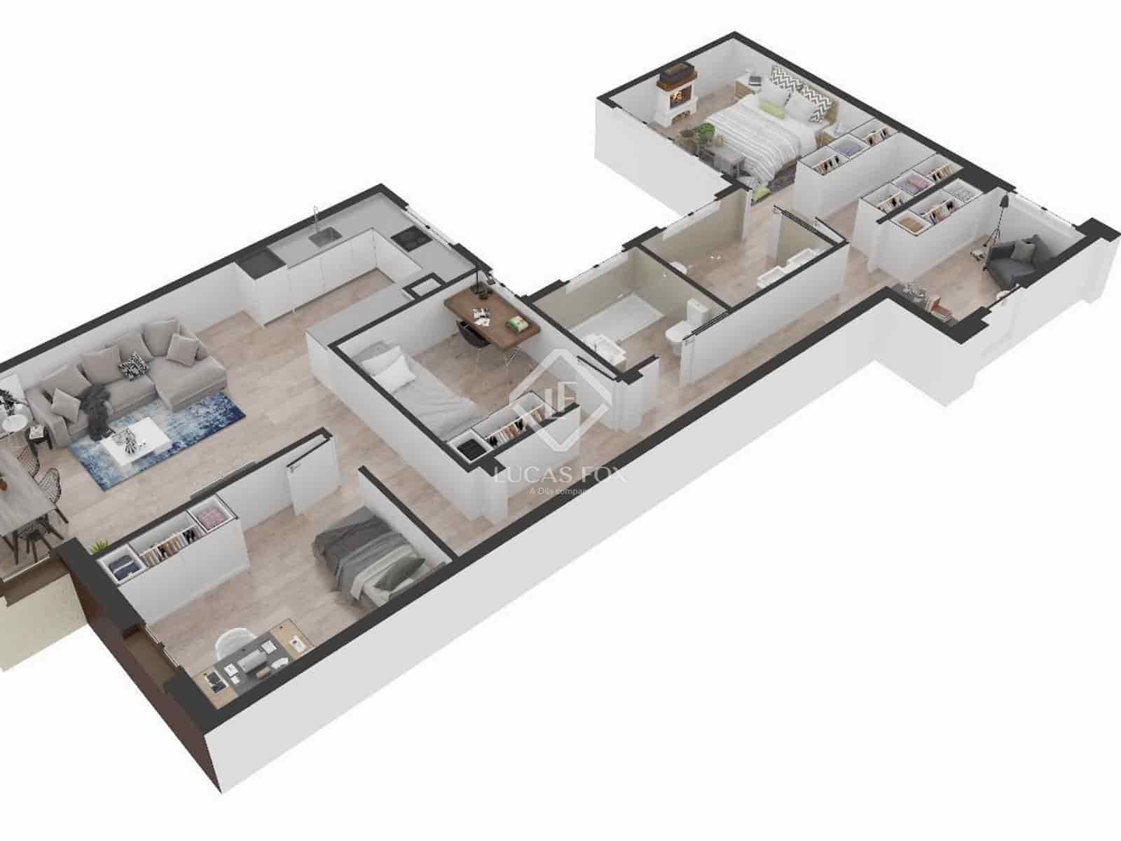 3 slaapkamer Appartement te koop in Donostia-San Sebastian met garage - € 775.000 (Ref: 9263375)