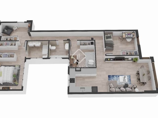 3 slaapkamer Appartement te koop in Donostia-San Sebastián met garage - € 775.000 (Ref: 9263375)