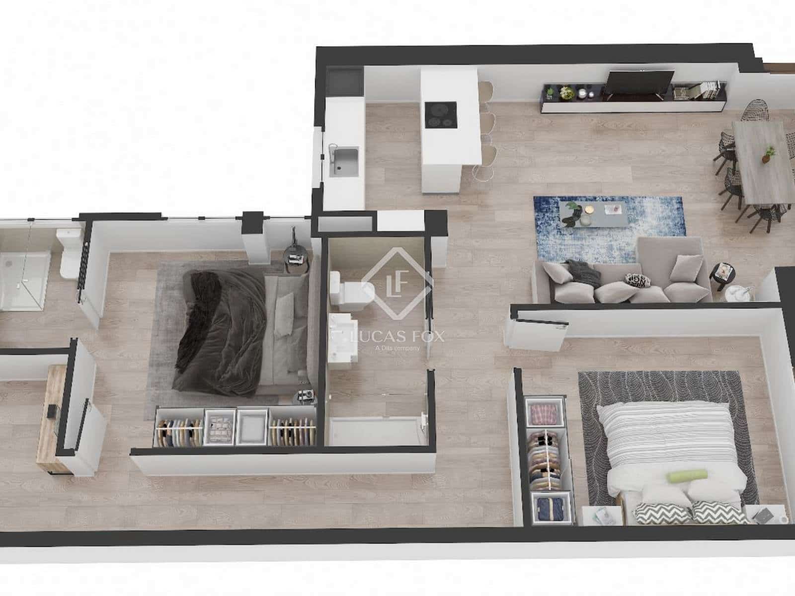 3 slaapkamer Appartement te koop in Donostia-San Sebastian met garage - € 775.000 (Ref: 9263375)