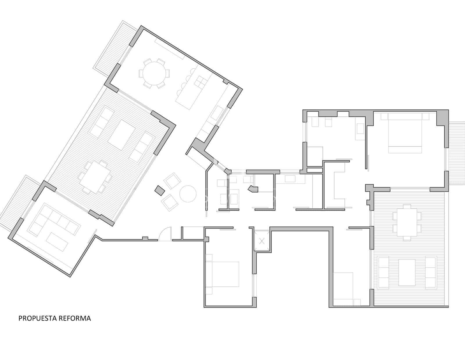 4 sovrum Takvåning till salu i Valencia stad - 1 350 000 € (Ref: 9263873)