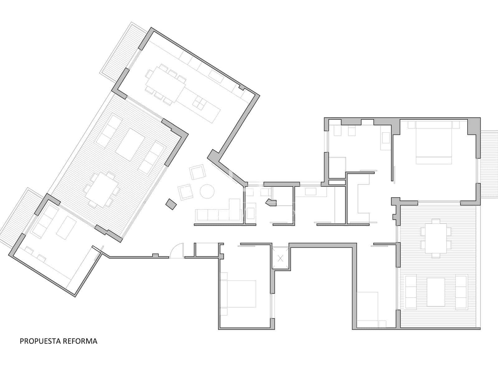 4 sovrum Takvåning till salu i Valencia stad - 1 350 000 € (Ref: 9263873)