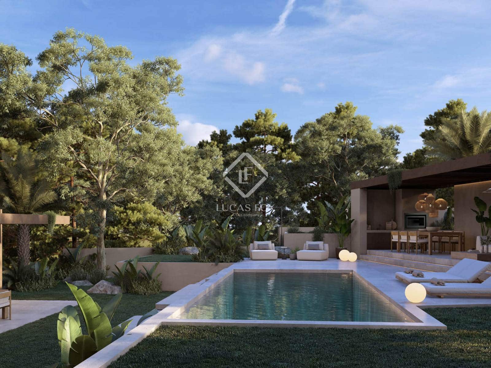 4 soveværelse Villa til salg i Santa Ponsa med swimmingpool garage - € 3.900.000 (Ref: 9267678)