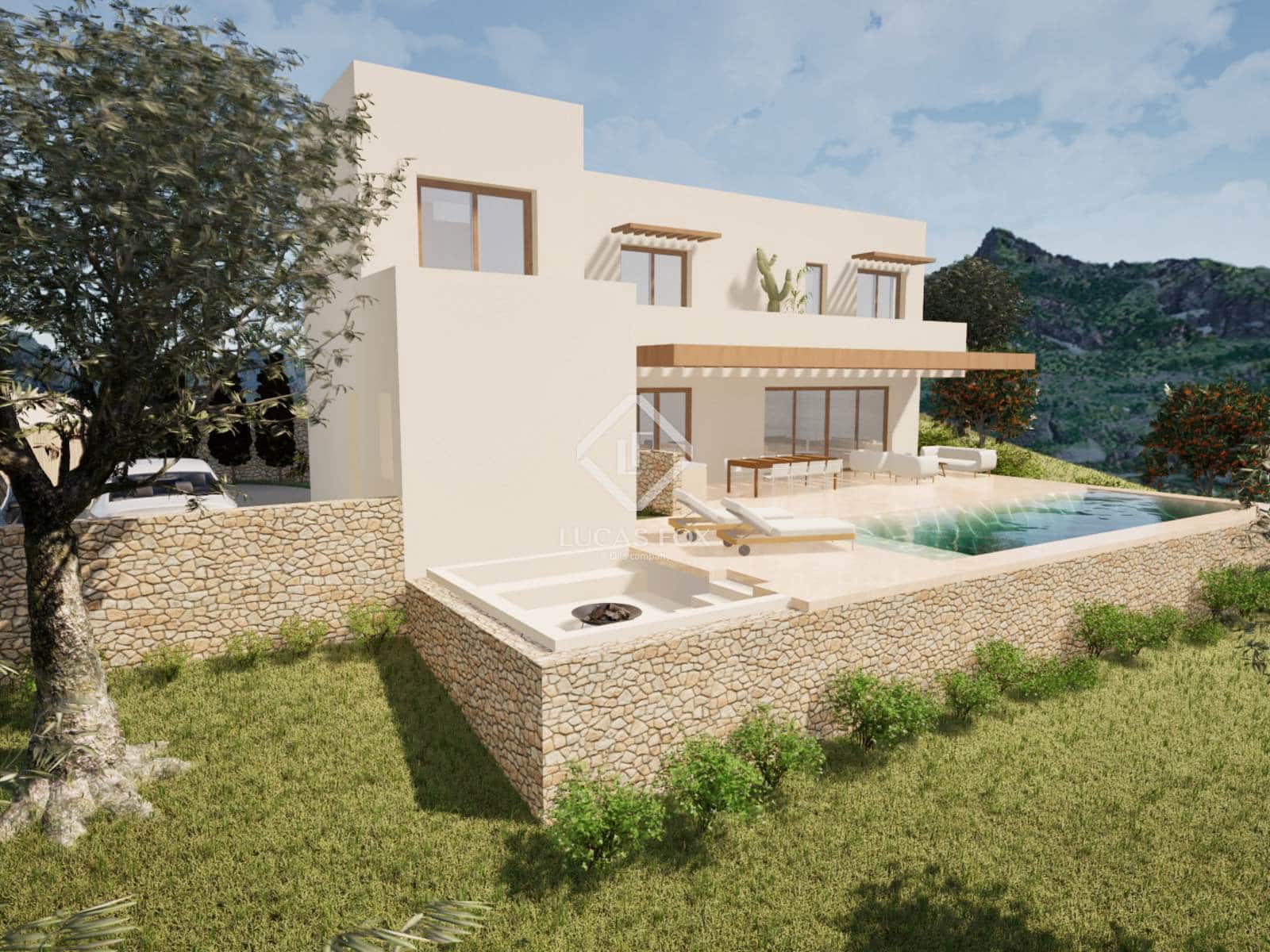 4 makuuhuone Huvila myytävänä paikassa Javea / Xabia mukana uima-altaan 
autotalli - 990 000 € (Ref: 9271726)