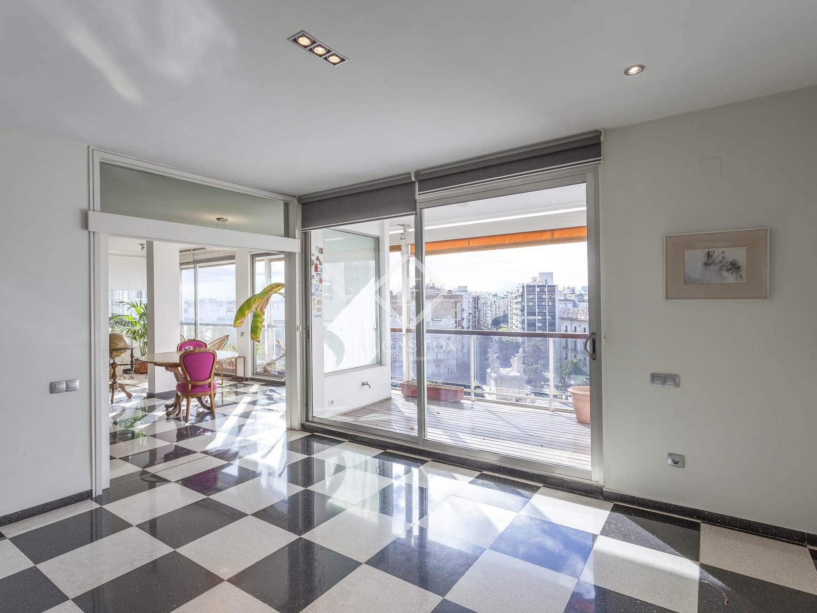 5 soveværelse Lejlighed til leje i Valencia by med garage - € 3.500 (Ref: 9271805)