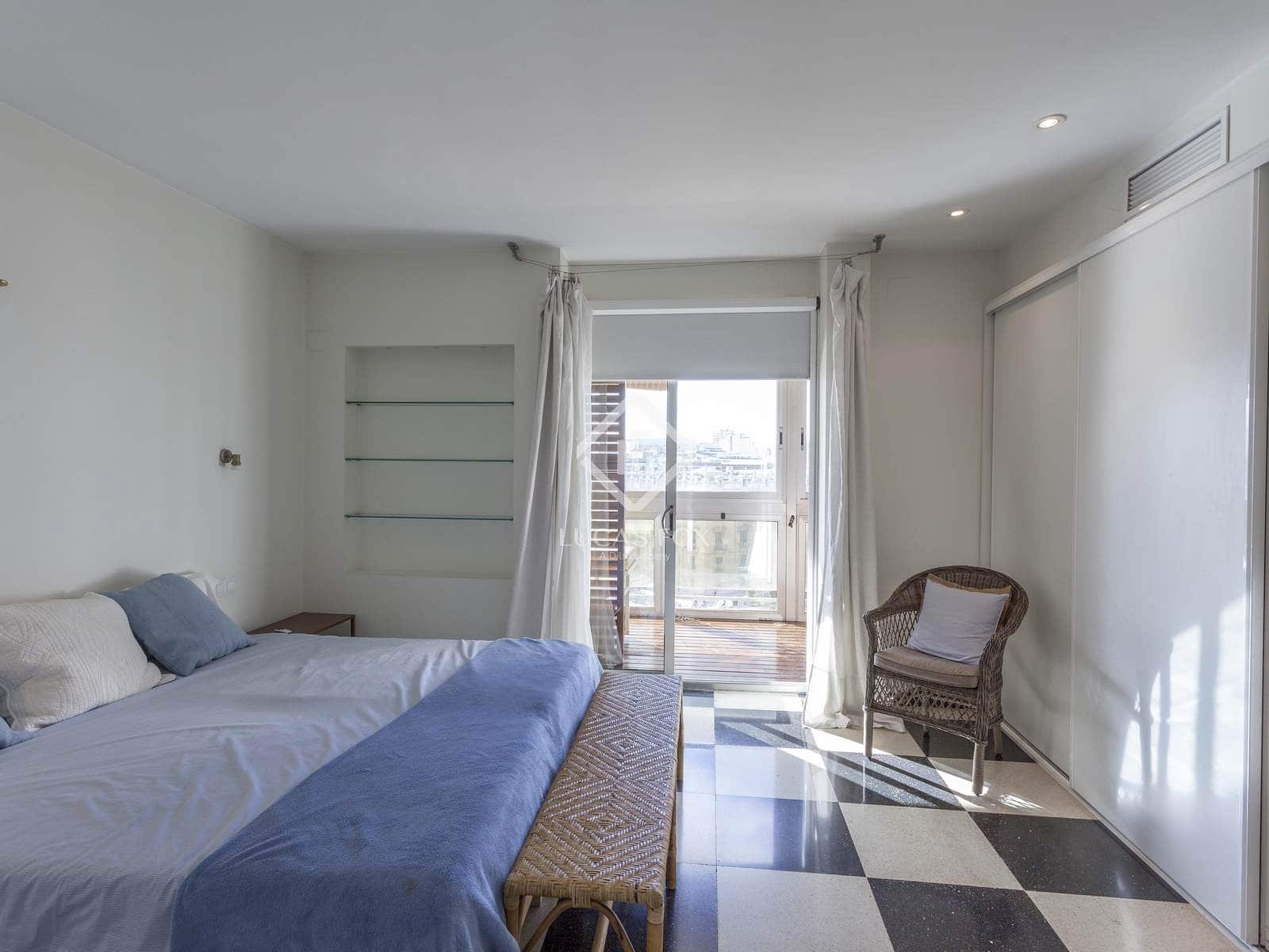 5 soveværelse Lejlighed til leje i Valencia by med garage - € 3.500 (Ref: 9271805)