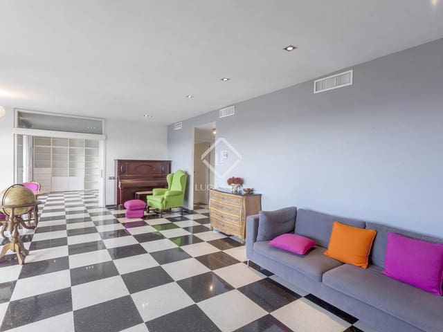 5 soveværelse Lejlighed til leje i Valencia by med garage - € 3.500 (Ref: 9271805)