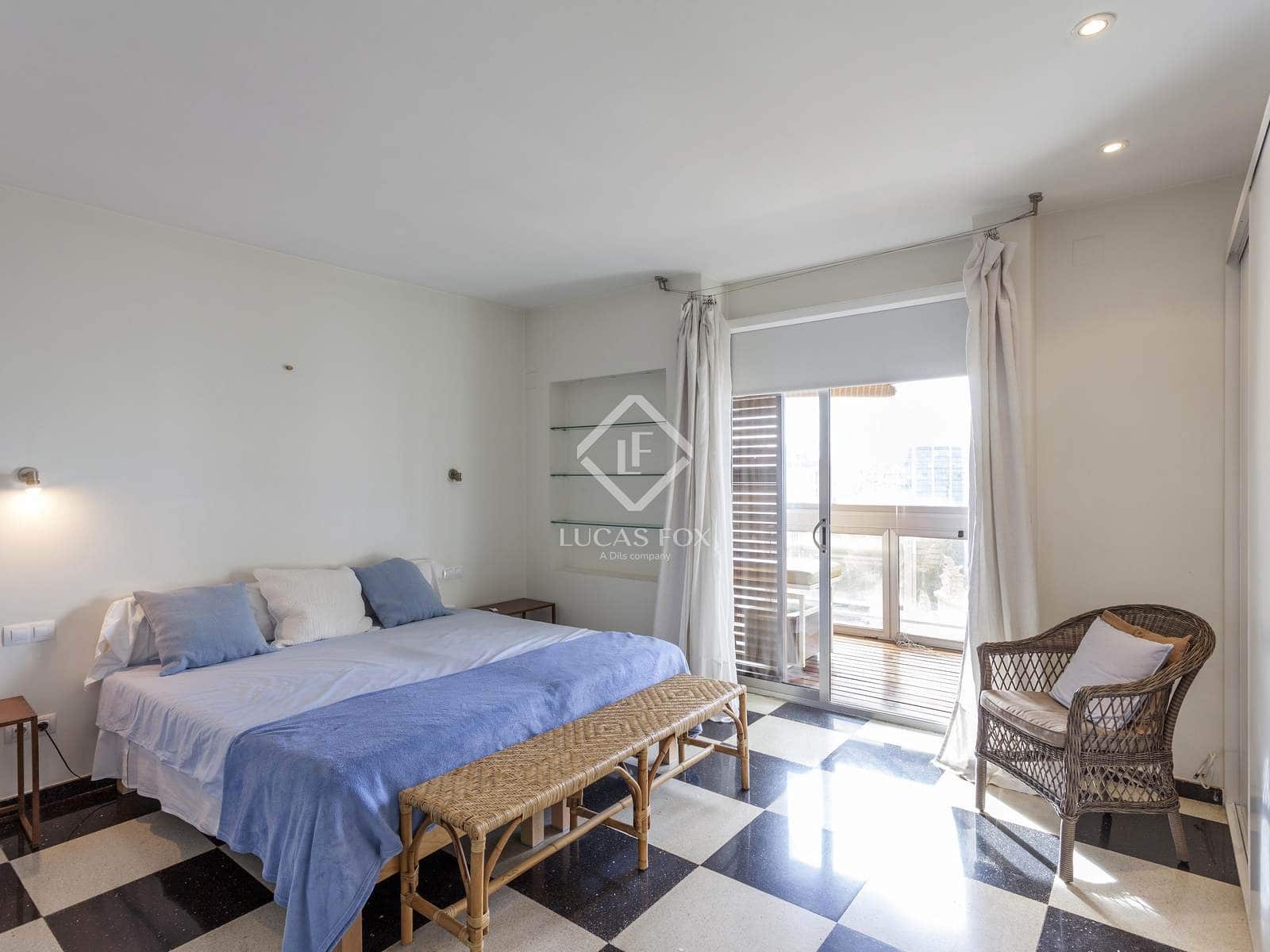 5 soveværelse Lejlighed til leje i Valencia by med garage - € 3.500 (Ref: 9271805)