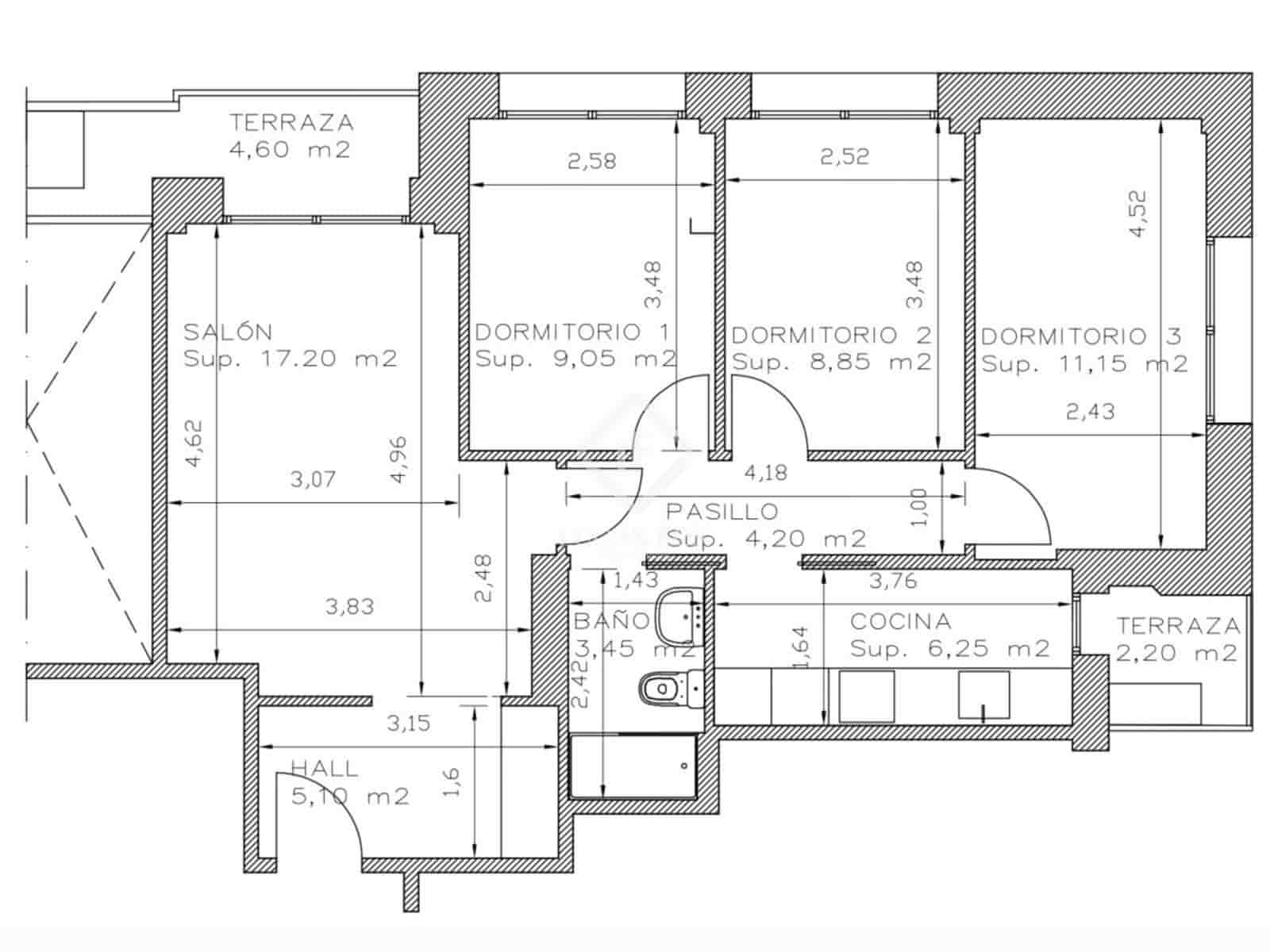 3 sypialnia Apartament na sprzedaż w Donostia-San Sebastian z garażem - 590 000 € (Ref: 9275069)