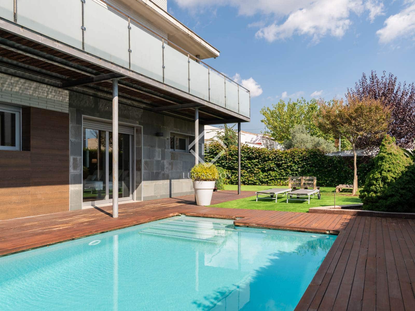 5 chambre Villa/Maison à vendre à Sant Cugat del Valles avec piscine garage - 2 000 000 € (Ref: 9278425)