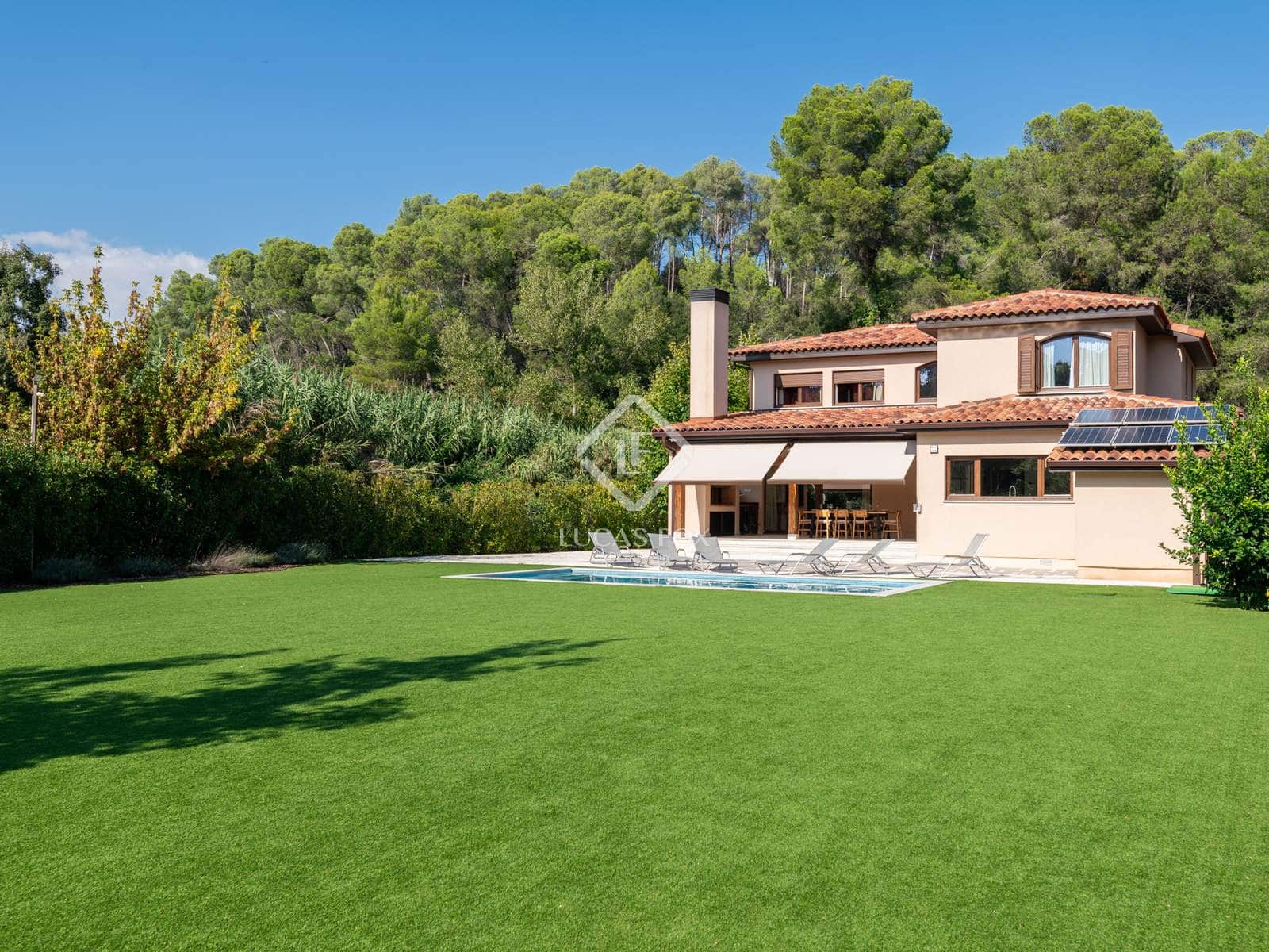 5 sypialnia Willa na sprzedaż w Sant Cugat del Valles z basenem - 2 350 000 € (Ref: 9279742)