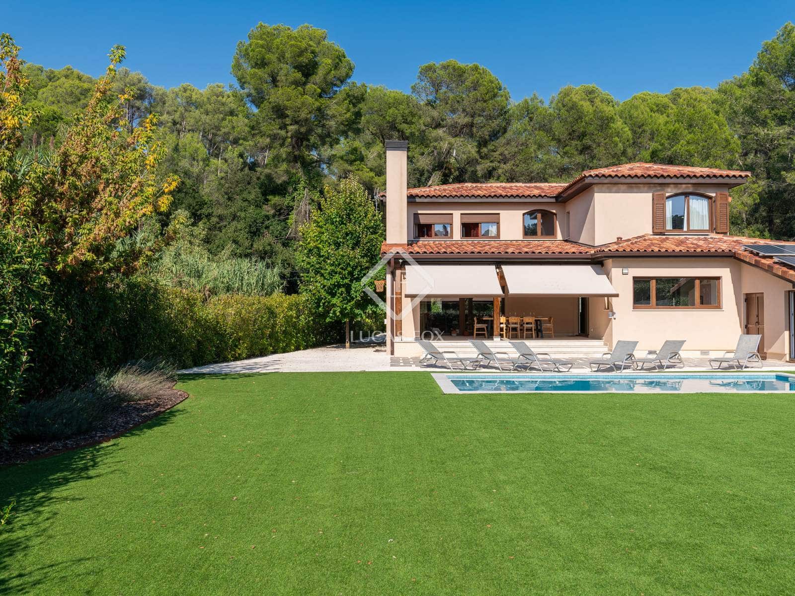 5 sypialnia Willa na sprzedaż w Sant Cugat del Valles z basenem - 2 350 000 € (Ref: 9279742)