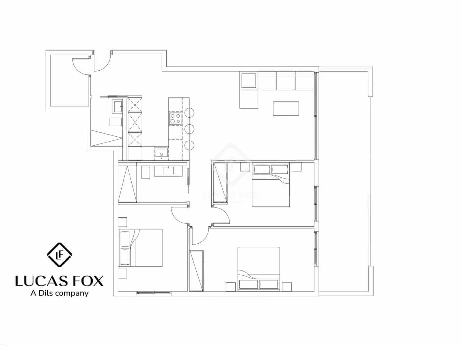 3 slaapkamer Appartement te koop in Salou met garage - € 390.000 (Ref: 9283513)