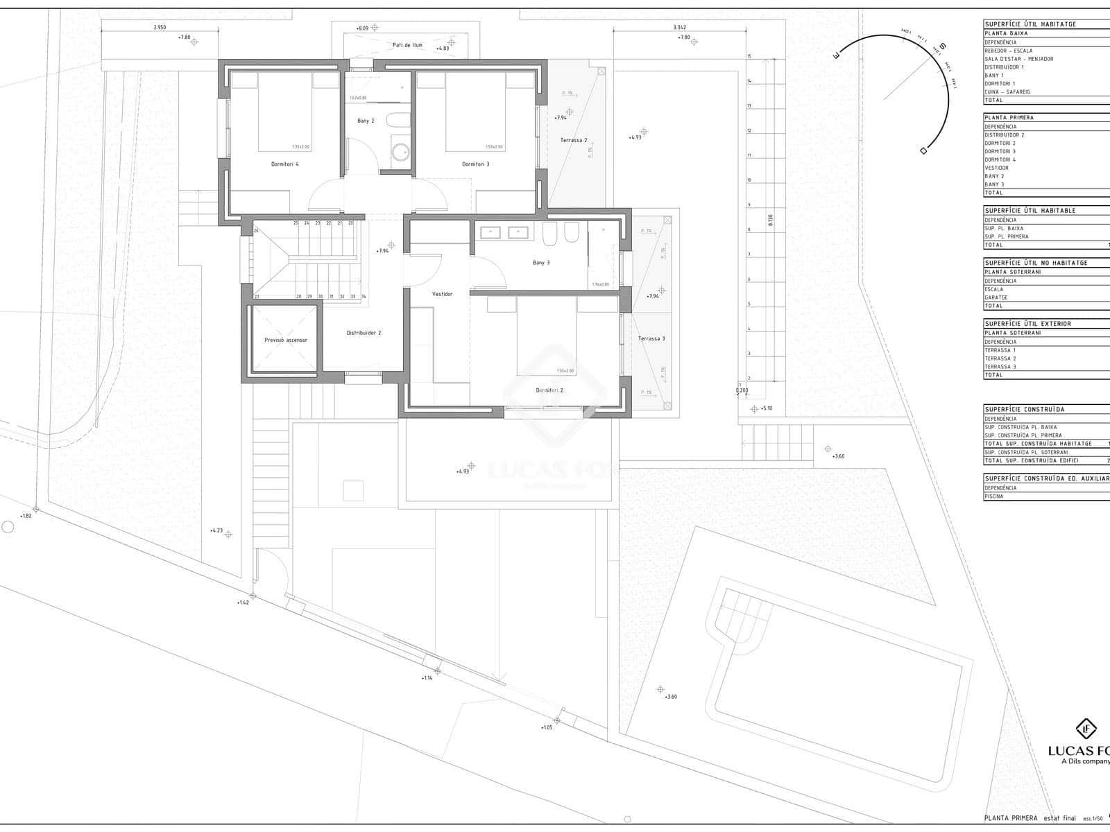 4 sypialnia Willa na sprzedaż w Segur de Calafell z basenem garażem - 455 000 € (Ref: 9283935)