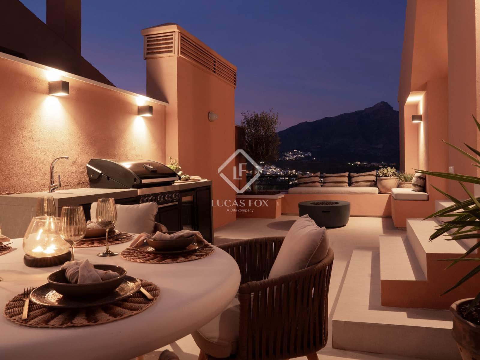 3 Zimmer Penthouse zu verkaufen in Marbella mit Pool Garage - 2.695.000 € (Ref: 9293553)