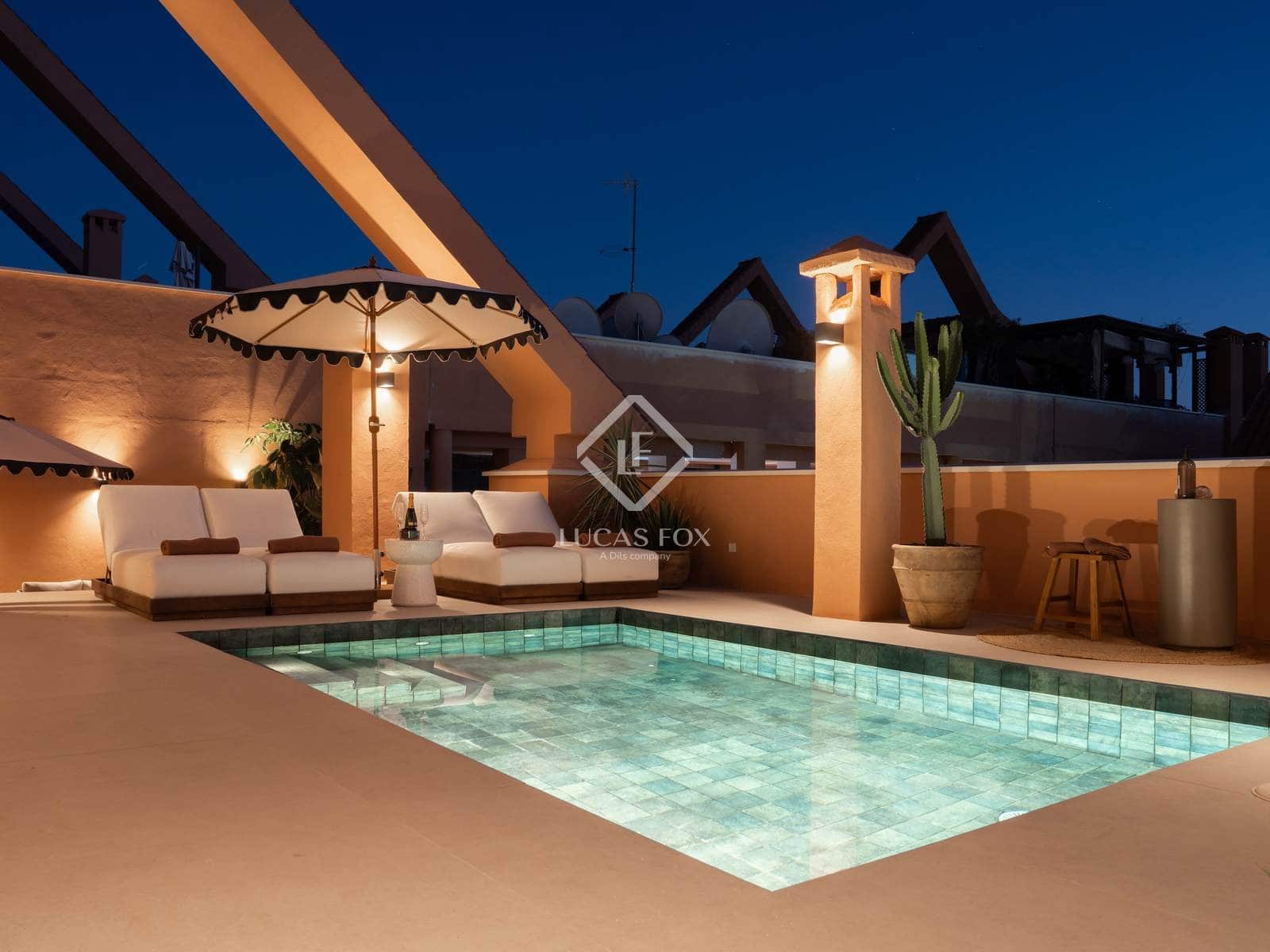 3 Zimmer Penthouse zu verkaufen in Marbella mit Pool Garage - 2.695.000 € (Ref: 9293553)