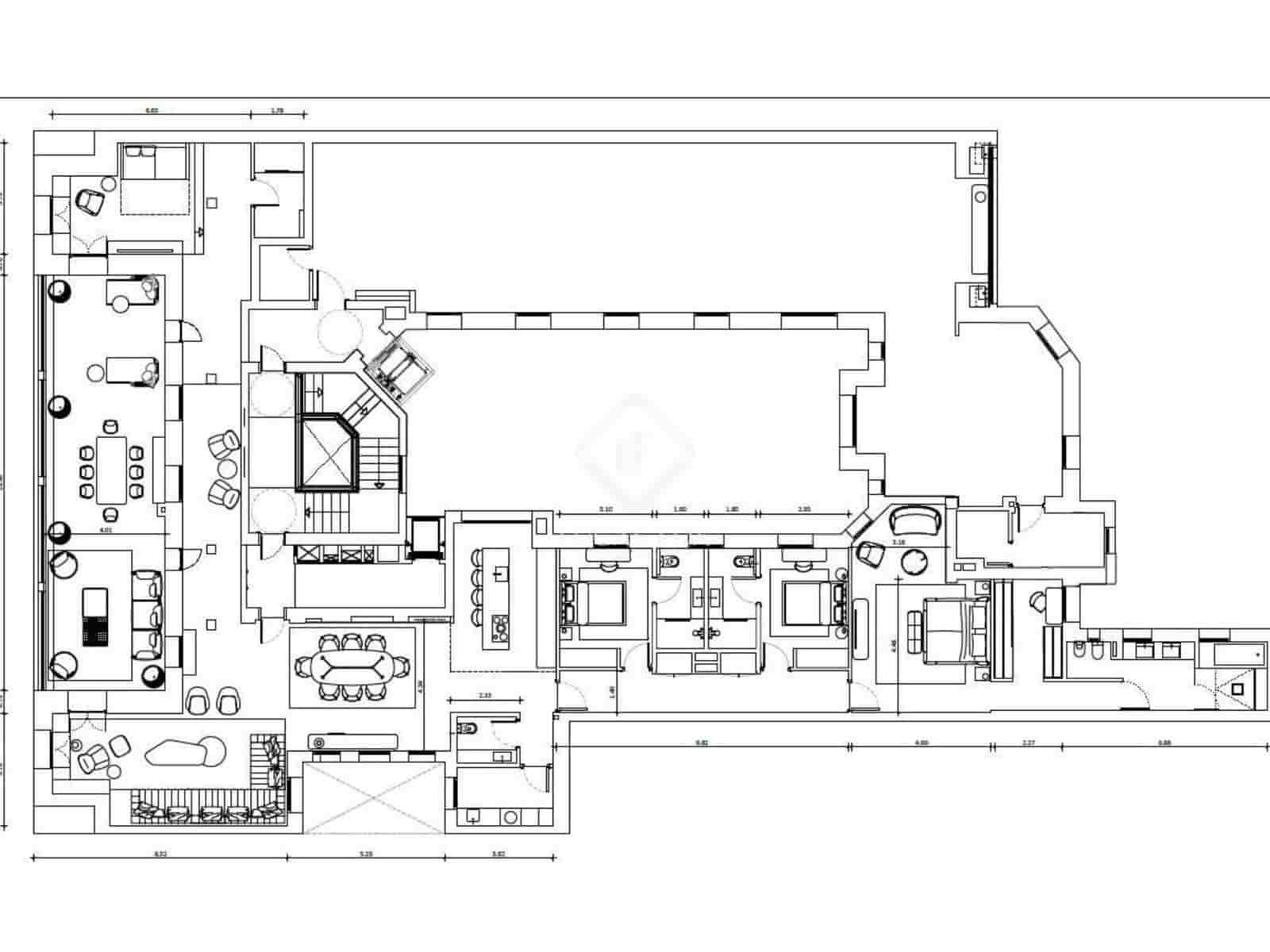 4 bedroom Penthouse for sale in Madrid city with pool garage - € 10,800,000 (Ref: 9295923)