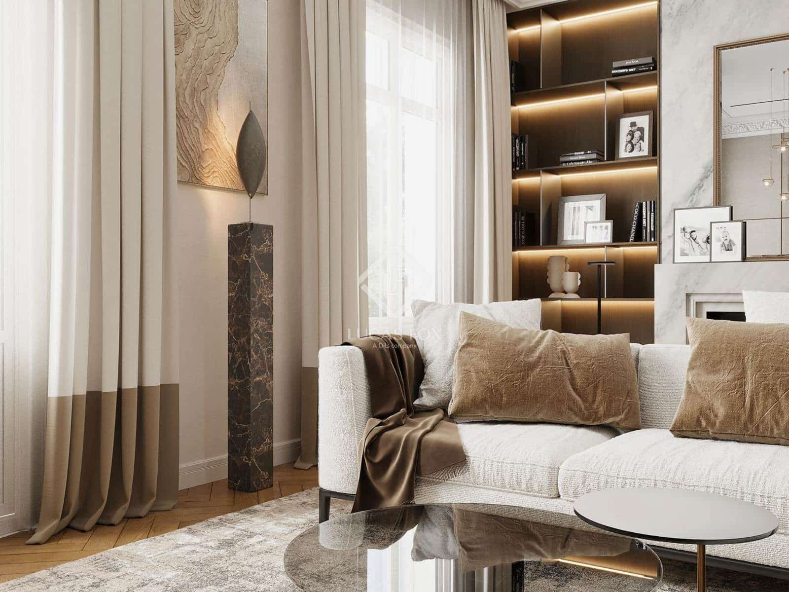 3 slaapkamer Appartement te koop in Barcelona stad - € 1.180.000 (Ref: 9297095)