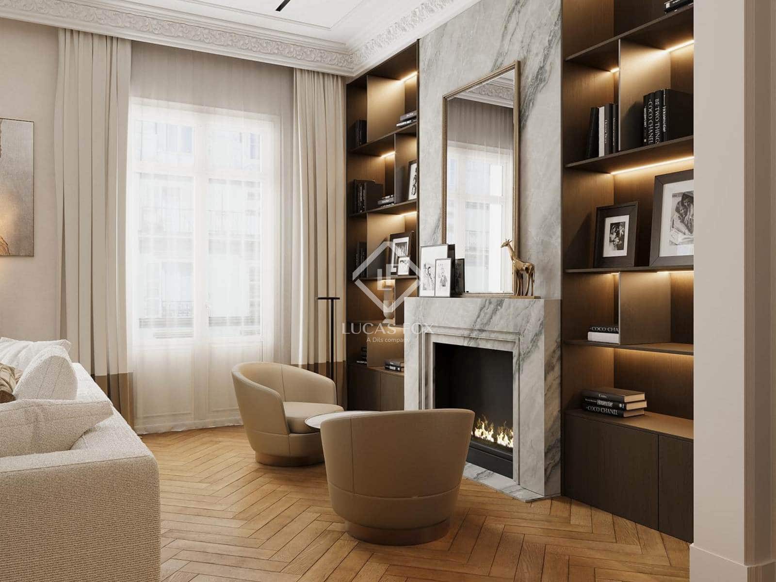 3 slaapkamer Appartement te koop in Barcelona stad - € 1.180.000 (Ref: 9297095)