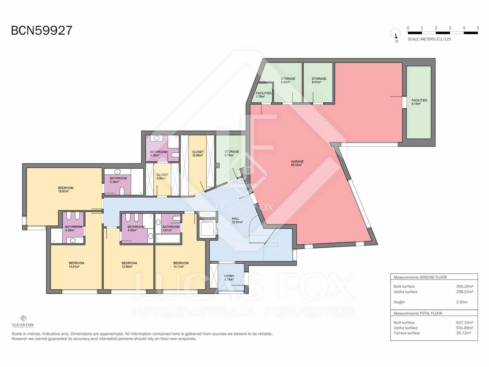 7 soveværelse Villa til salg i Barcelona by med swimmingpool garage - € 4.600.000 (Ref: 9298786)