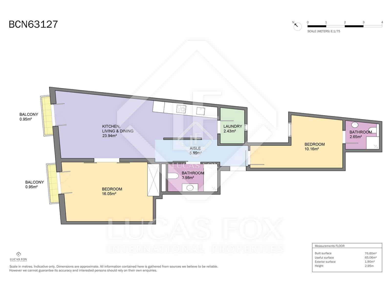 2 slaapkamer Appartement te koop in Barcelona stad - € 680.000 (Ref: 9298967)