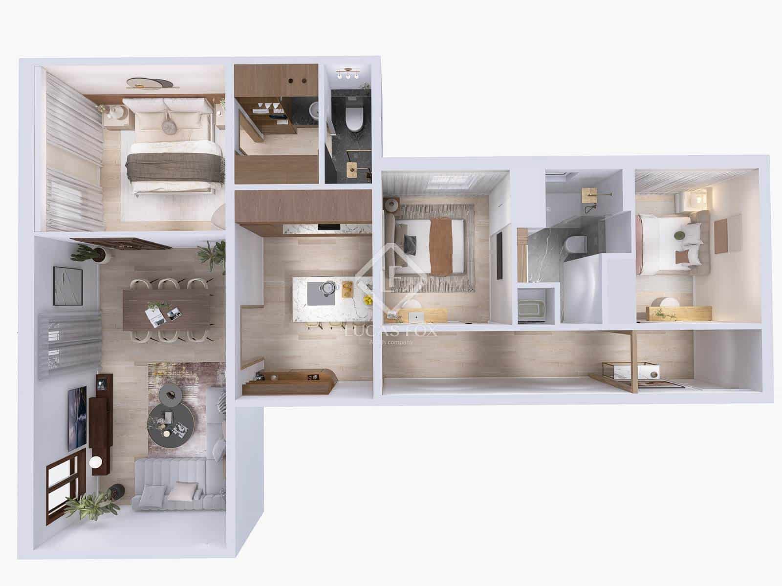 3 soverom Leilighet til salgs i Barcelona by - € 880 000 (Ref: 9301319)