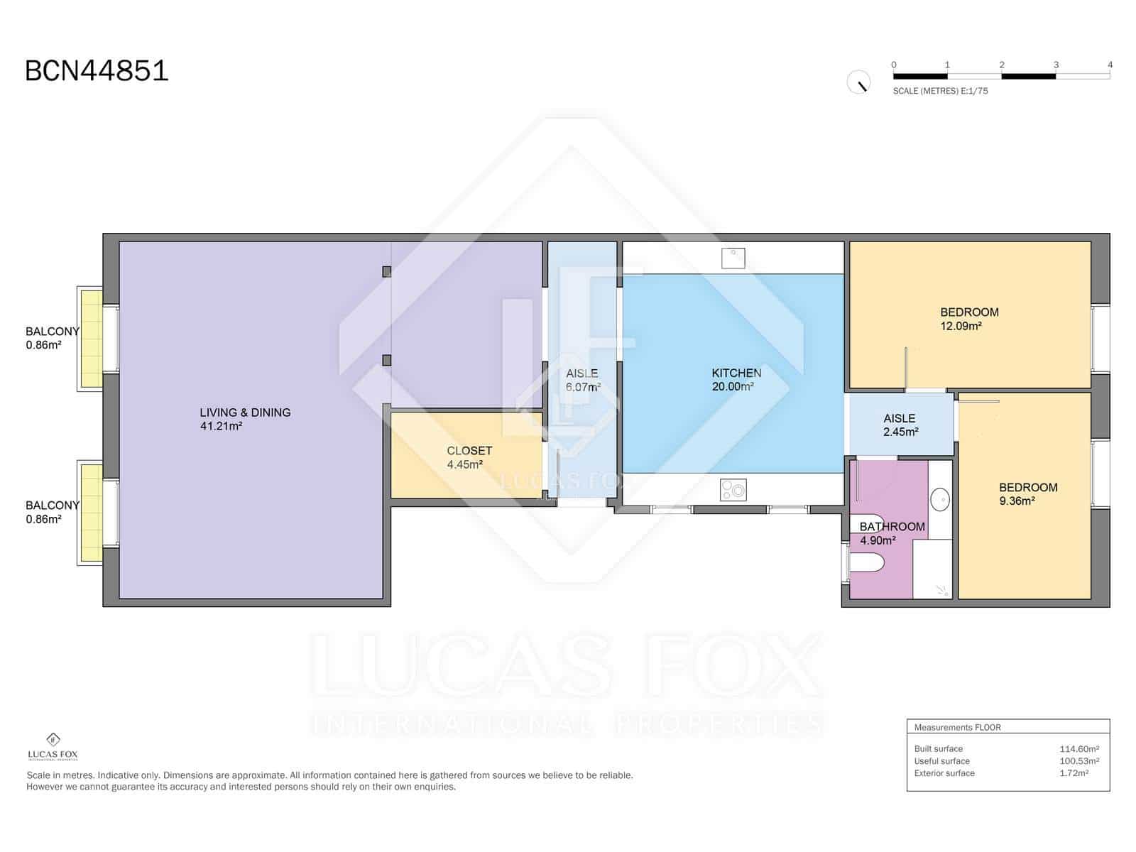 3 soverom Leilighet til salgs i Barcelona by - € 630 000 (Ref: 9301955)