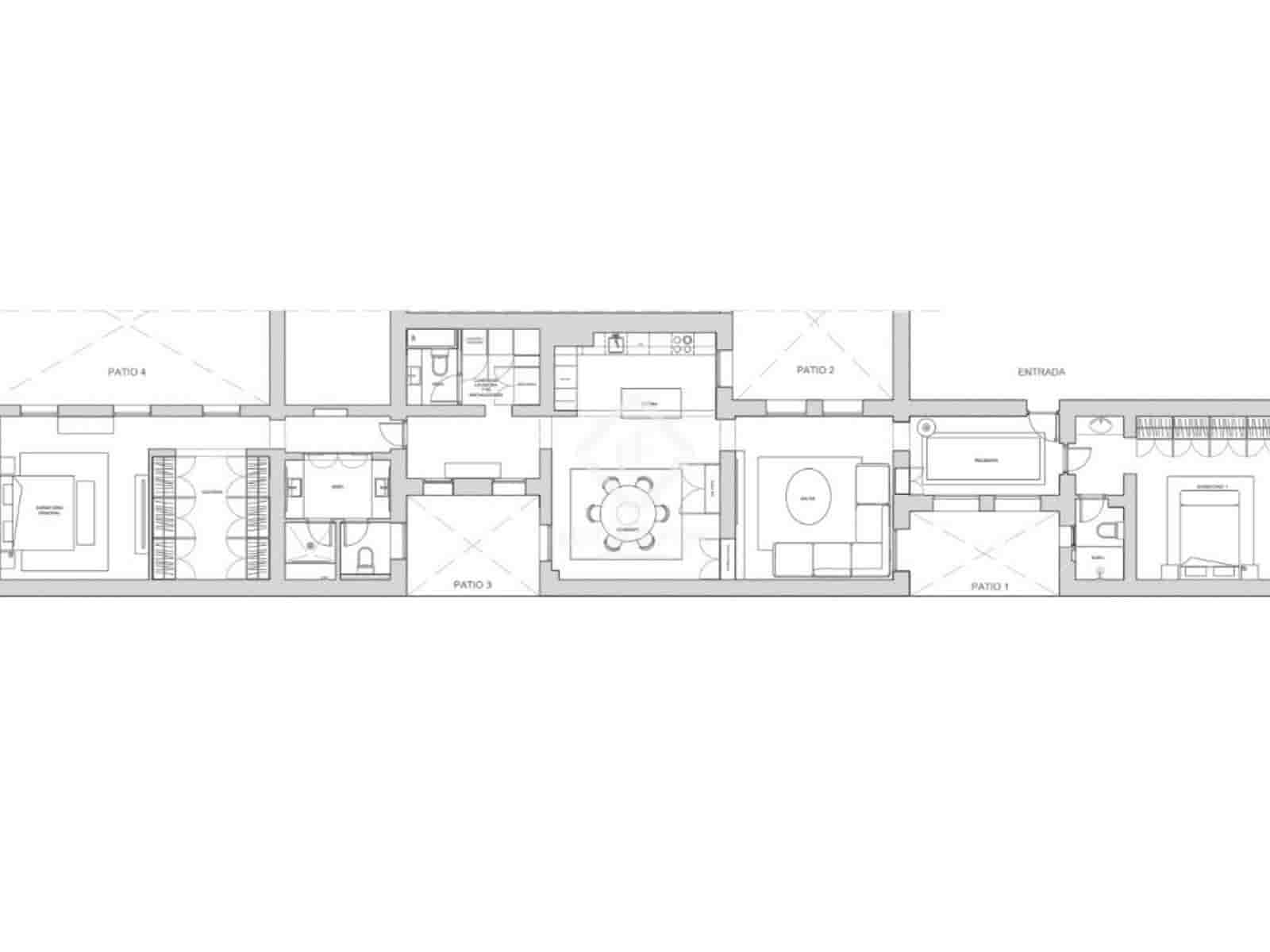 2 soveværelse Lejlighed til salg i Madrid by - € 2.190.000 (Ref: 9307107)