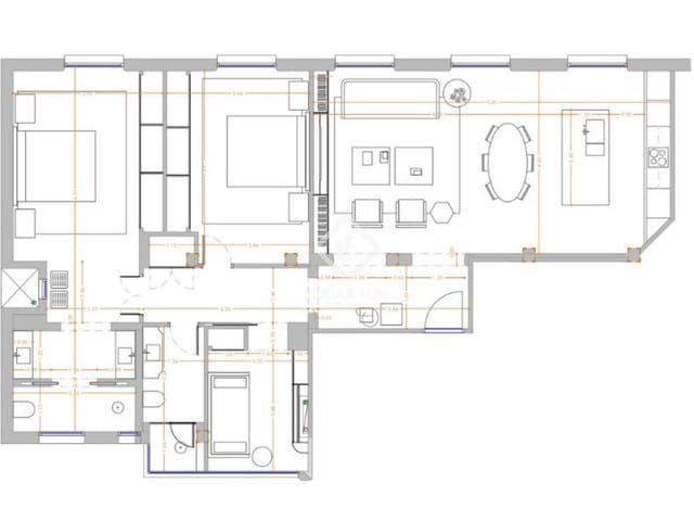 2 slaapkamer Appartement te koop in Almagro, Madrid stad - € 2.200.000 (Ref: 9307108)