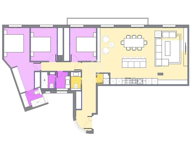 3 bedroom Apartment for sale in Ibiza, Madrid city - € 2,000,000 (Ref: 9311454)