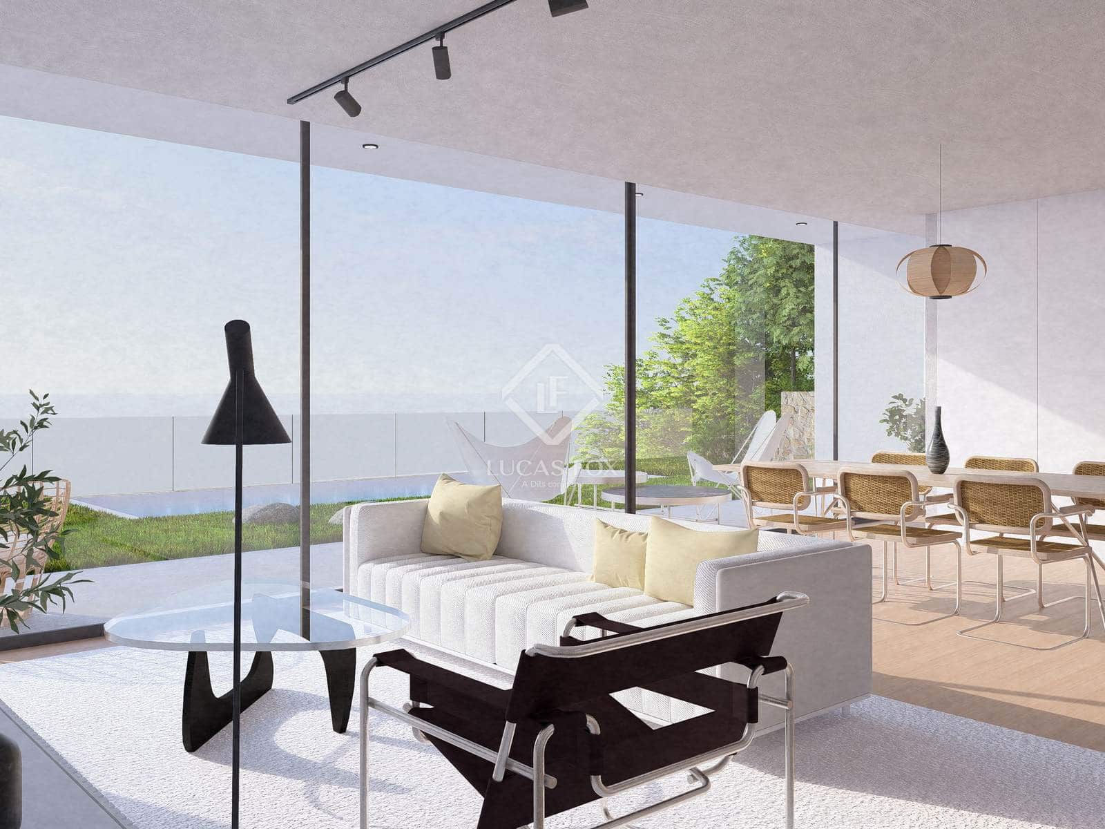 5 soverom Villa til salgs i Premia de Dalt med svømmebasseng garasje - € 1 350 000 (Ref: 9312030)