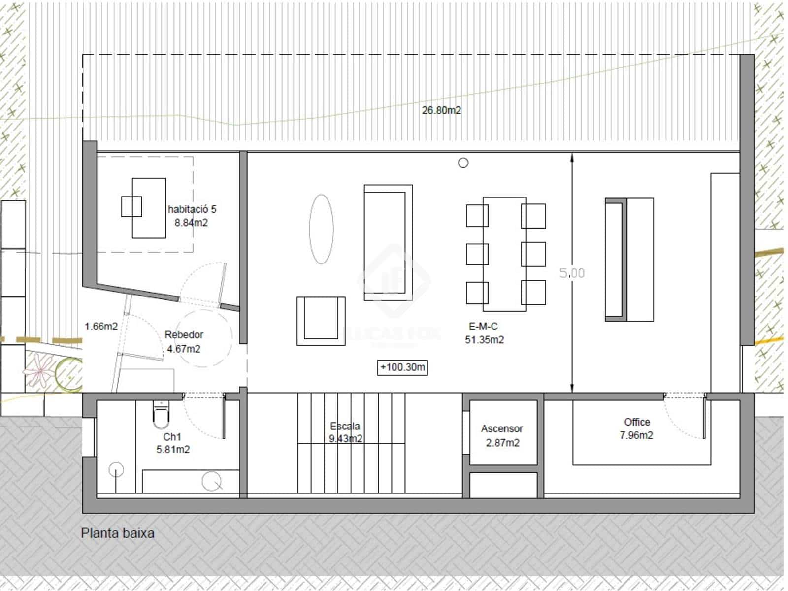 5 soverom Villa til salgs i Premia de Dalt med svømmebasseng garasje - € 1 350 000 (Ref: 9312030)