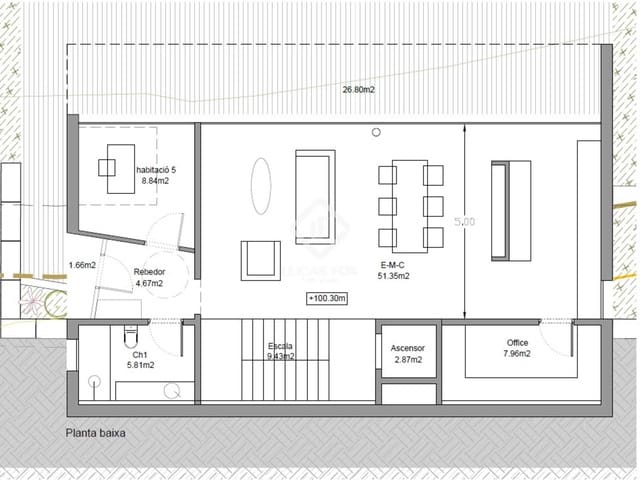 5 makuuhuone Huvila myytävänä paikassa Premià de Dalt mukana uima-altaan 
autotalli - 1 350 000 € (Ref: 9312030)