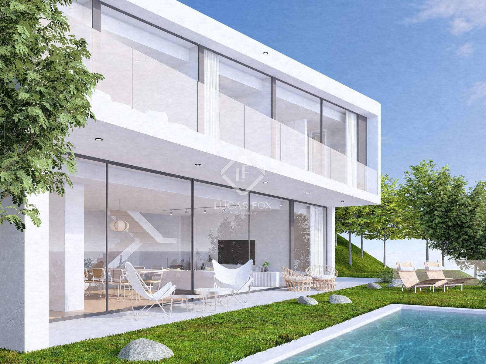 5 soverom Villa til salgs i Premia de Dalt med svømmebasseng garasje - € 1 350 000 (Ref: 9312030)